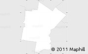 Silver Style Simple Map of ZIP code 19120