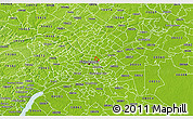 Physical 3D Map of ZIP code 19125
