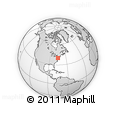 Outline Map of ZIP Code 19125