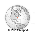 Outline Map of ZIP Code 19140