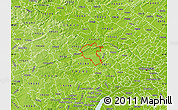 Physical Map of ZIP code 19355