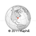 Outline Map of ZIP Code 19355