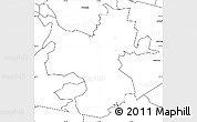 Blank Simple Map of ZIP code 19508