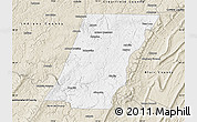 Classic Style Map of Cambria County