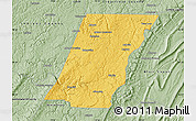 Savanna Style Map of Cambria County