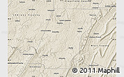 Shaded Relief Map of Cambria County