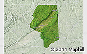 Satellite Map of Lackawanna County, lighten