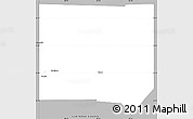 Gray Simple Map of Mercer County