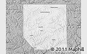 Gray Map of Potter County