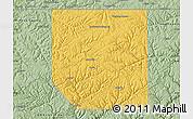 Savanna Style Map of Potter County