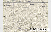 Shaded Relief Map of Potter County