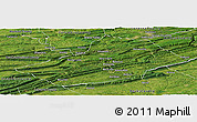 Satellite Panoramic Map of Schuylkill County