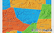 Political Map of Sullivan County