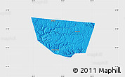 Political Map of Sullivan County, single color outside