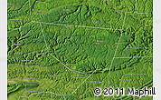 Satellite Map of Sullivan County