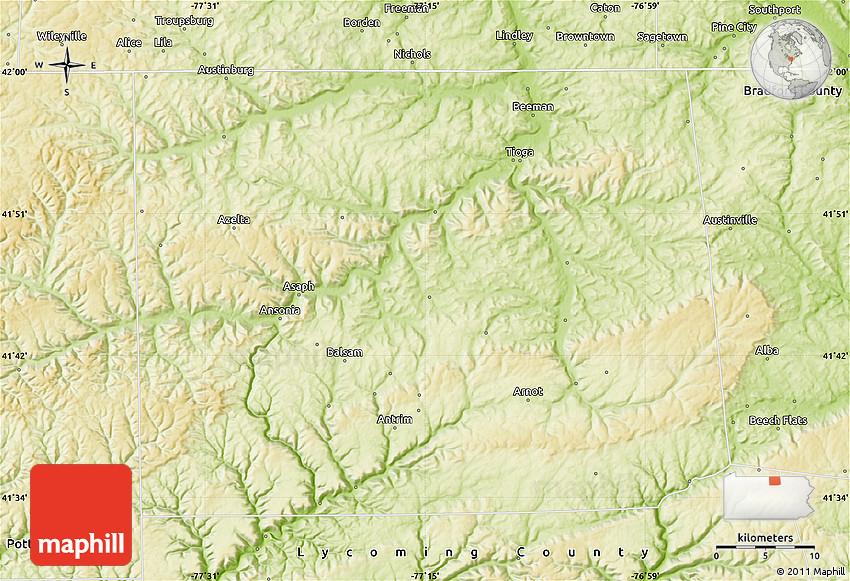 Map Of Tioga County Pennsylvania Public Domain Map Pi vrogue.co