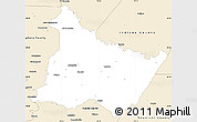 Classic Style Simple Map of Westmoreland County