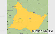 Savanna Style Simple Map of Westmoreland County