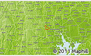 Physical 3D Map of ZIP code 02828