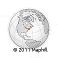 Outline Map of ZIP Code 02828
