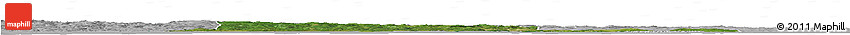 Satellite Horizon Map of Rhode Island, lighten, desaturated