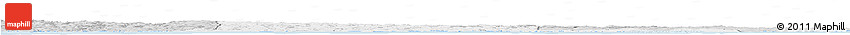 Silver Style Horizon Map of Rhode Island