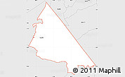 Silver Style Simple Map of ZIP code 29715