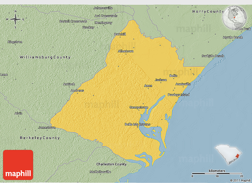 savanna-style-3d-map-of-georgetown-county