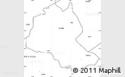 Blank Simple Map of Lee County