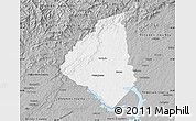 Gray Map of Oconee County