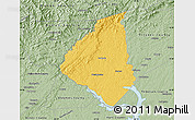 Savanna Style Map of Oconee County