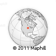 Outline Map of ZIP Codes Starting with 571