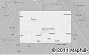 Gray 3D Map of Codington County
