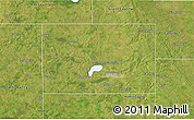 Satellite 3D Map of Codington County