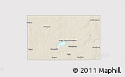 Shaded Relief 3D Map of Codington County, cropped outside