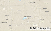 Shaded Relief 3D Map of Codington County