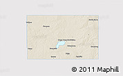 Shaded Relief 3D Map of Codington County, single color outside