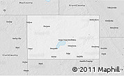 Silver Style 3D Map of Codington County