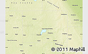 Physical Map of Codington County
