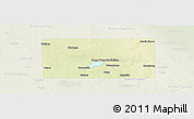 Physical Panoramic Map of Codington County, lighten