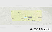 Physical Panoramic Map of Codington County, lighten, semi-desaturated