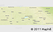 Physical Panoramic Map of Codington County