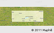 Physical Panoramic Map of Codington County, satellite outside
