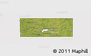 Satellite Panoramic Map of Codington County, cropped outside