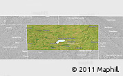 Satellite Panoramic Map of Codington County, lighten, desaturated
