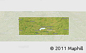 Satellite Panoramic Map of Codington County, lighten