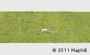 Satellite Panoramic Map of Codington County