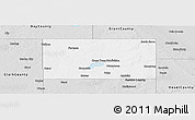 Silver Style Panoramic Map of Codington County