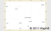 Classic Style Simple Map of Codington County, single color outside