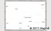 Gray Simple Map of Codington County, cropped outside